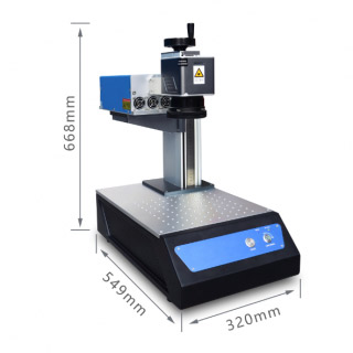 便攜桌面式UV紫外激光打標(biāo)機(jī)3瓦UV3W