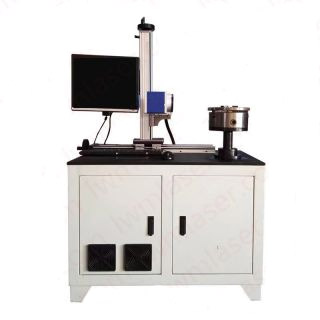 法蘭激光打標(biāo)機(jī)（法蘭、圓管等產(chǎn)品上標(biāo)刻）30W/50W/100W(YC-F30/YC-F50/YC-F100)