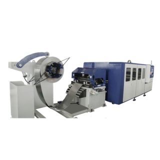 全自動(dòng)卷板激光切割機(jī)（開(kāi)卷、攤平、送料、切割、下料）1500瓦/2000瓦/3000瓦